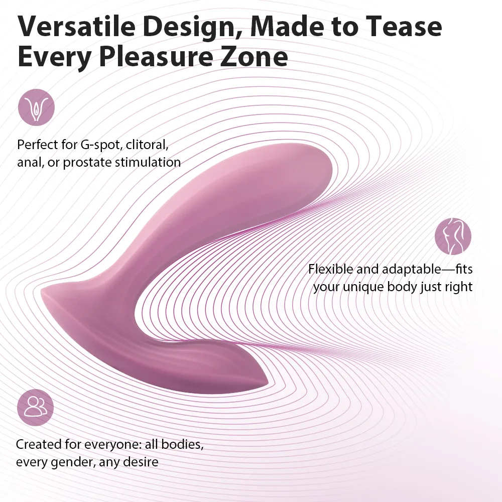 Vibrador Plug Vaginal Anal Erica App - Image 6