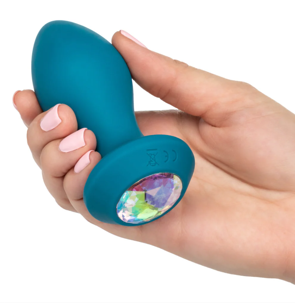 Vibrador Power Gem Vibrating Crystal Probe - Blue - Image 3