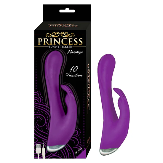 Vibrador Princess Bunny Tickler-Purple