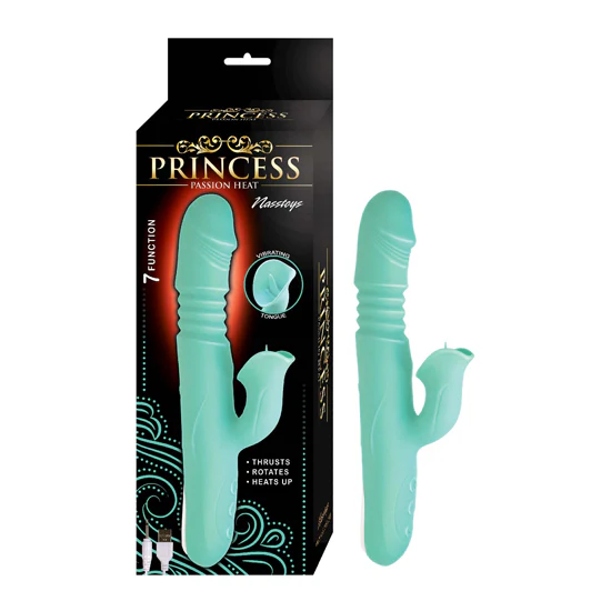 Vibrador Princess Passion Heat-Aqua