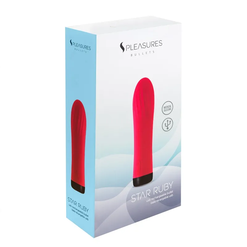 Vibrador Rechargeable Bullet Star Ruby - Image 2