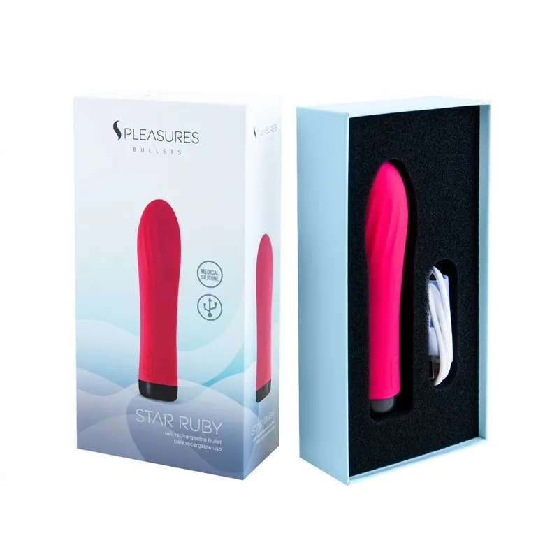 Vibrador Rechargeable Bullet Star Ruby - Image 3