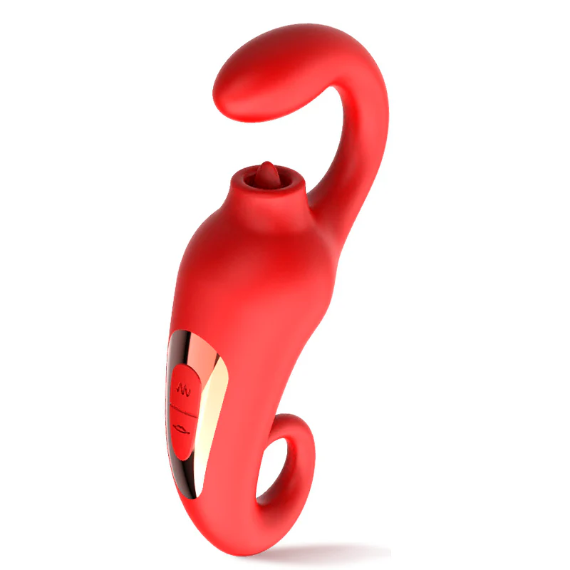 Vibrador Red Smurf Tongue