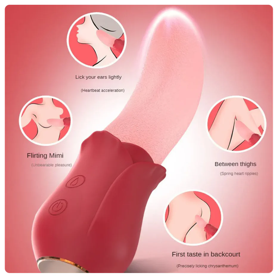 Vibrador Rose Tongue - Image 3