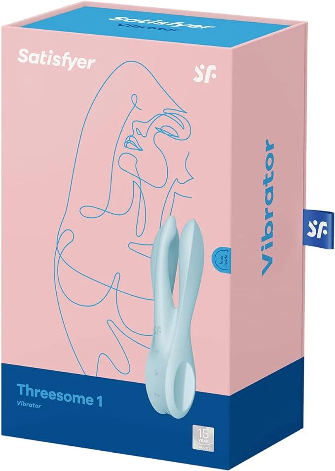 Vibrador Satisfyer Threesome 1 - Blue - Image 4