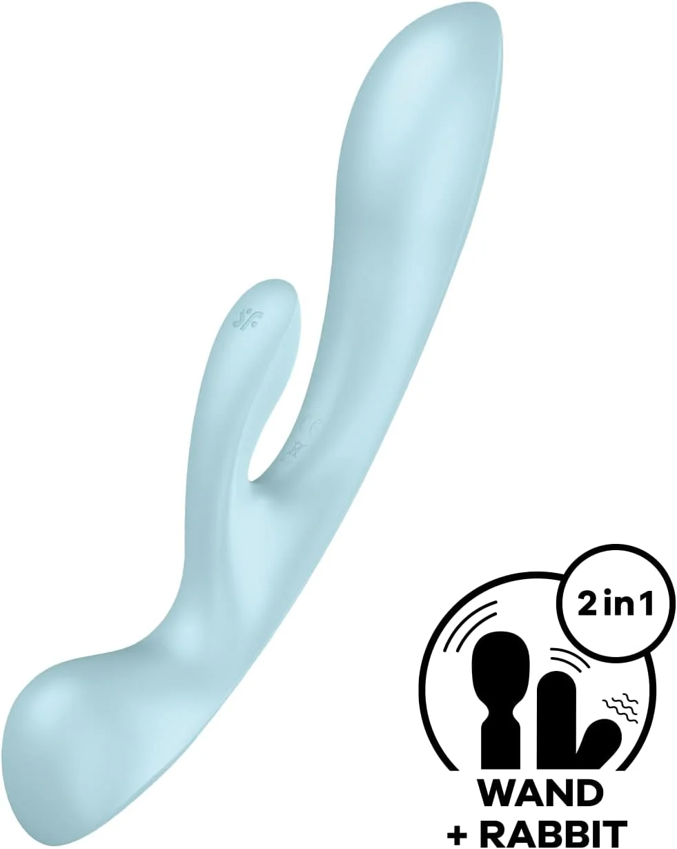 Vibrador Satisfyer Triple Oh Rabbit Wand - Image 2