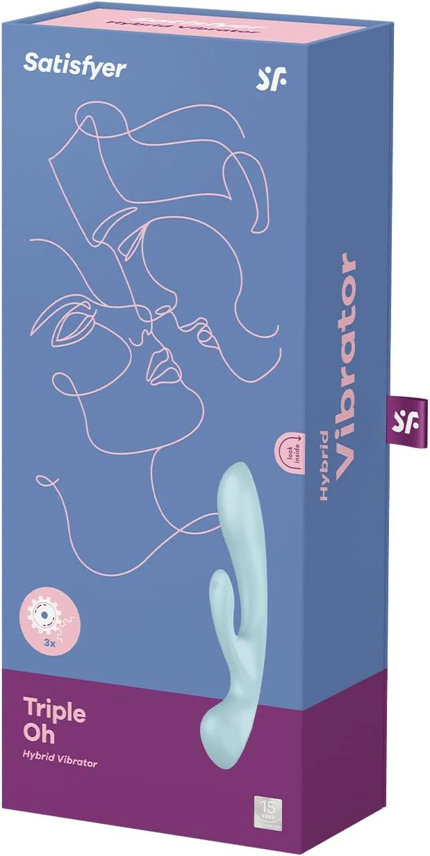 Vibrador Satisfyer Triple Oh Rabbit Wand - Image 5