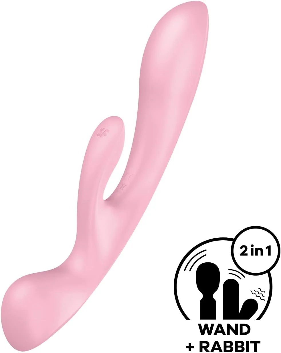 Vibrador Satisfyer Triple Oh Rabbit Wand - Image 7