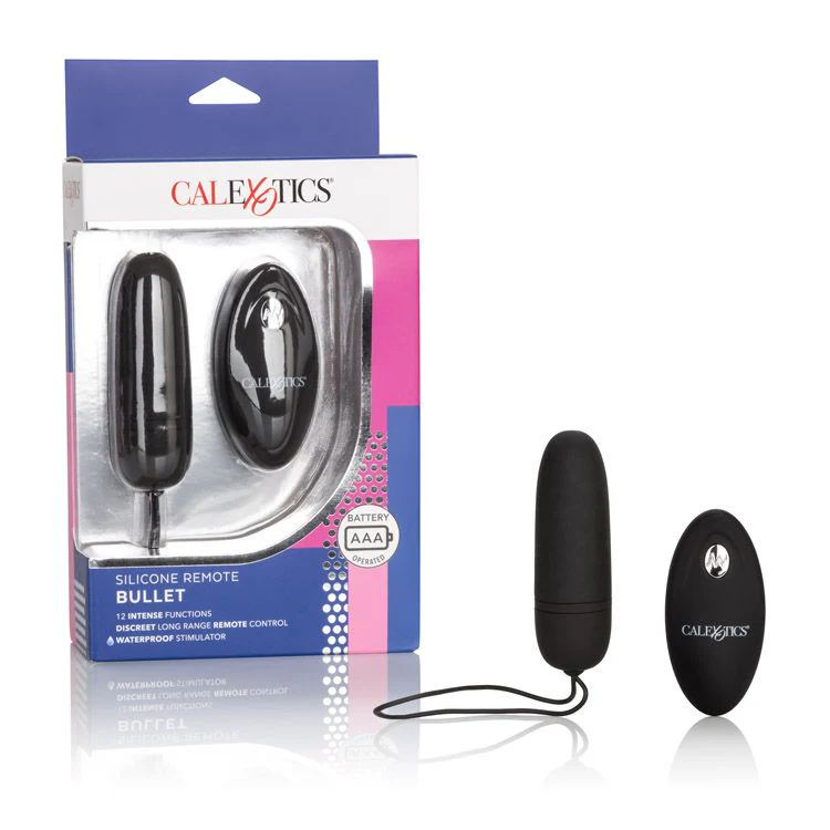 Vibrador Silicone Remote Bullet