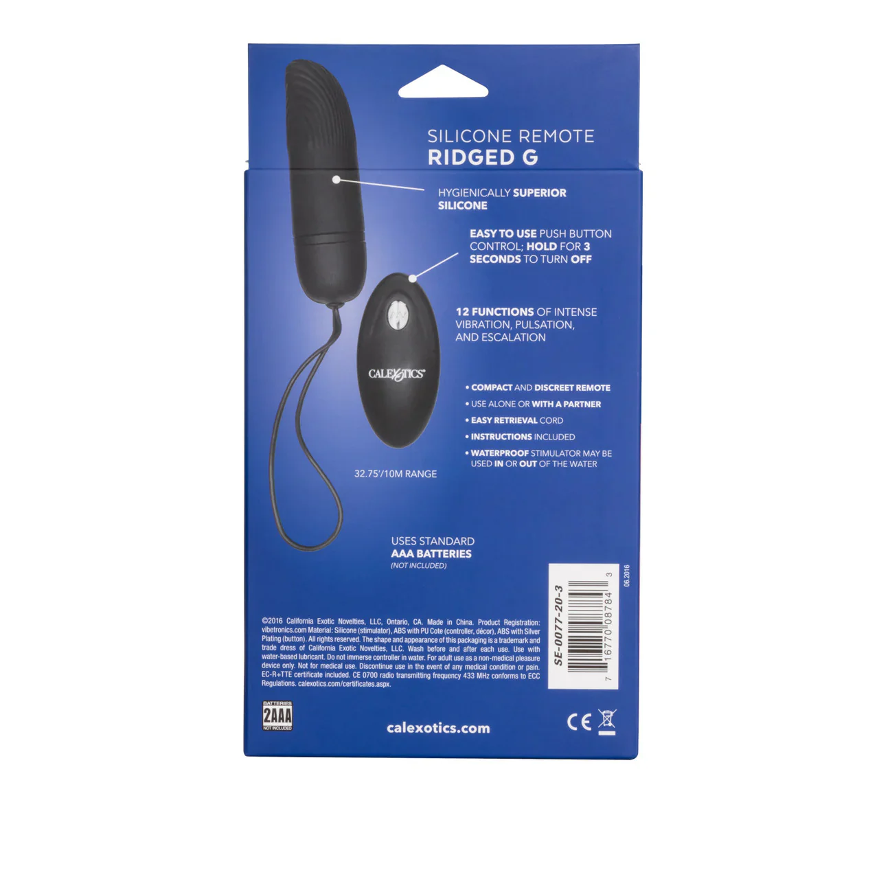 Vibrador Silicone Remote Riged Bullet - Image 7