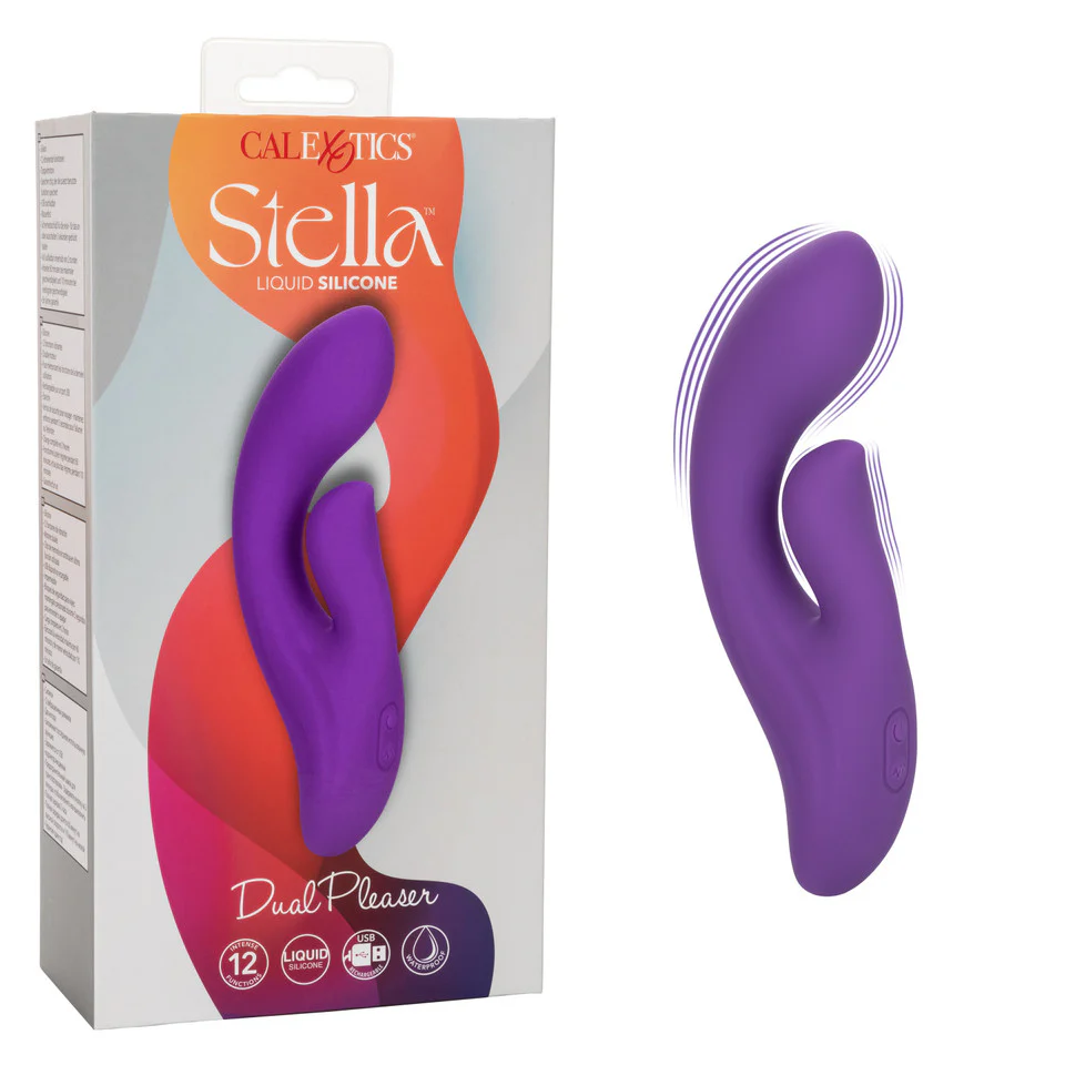 Vibrador  Stella™ Liquid Silicone Dual Pleaser - Image 3