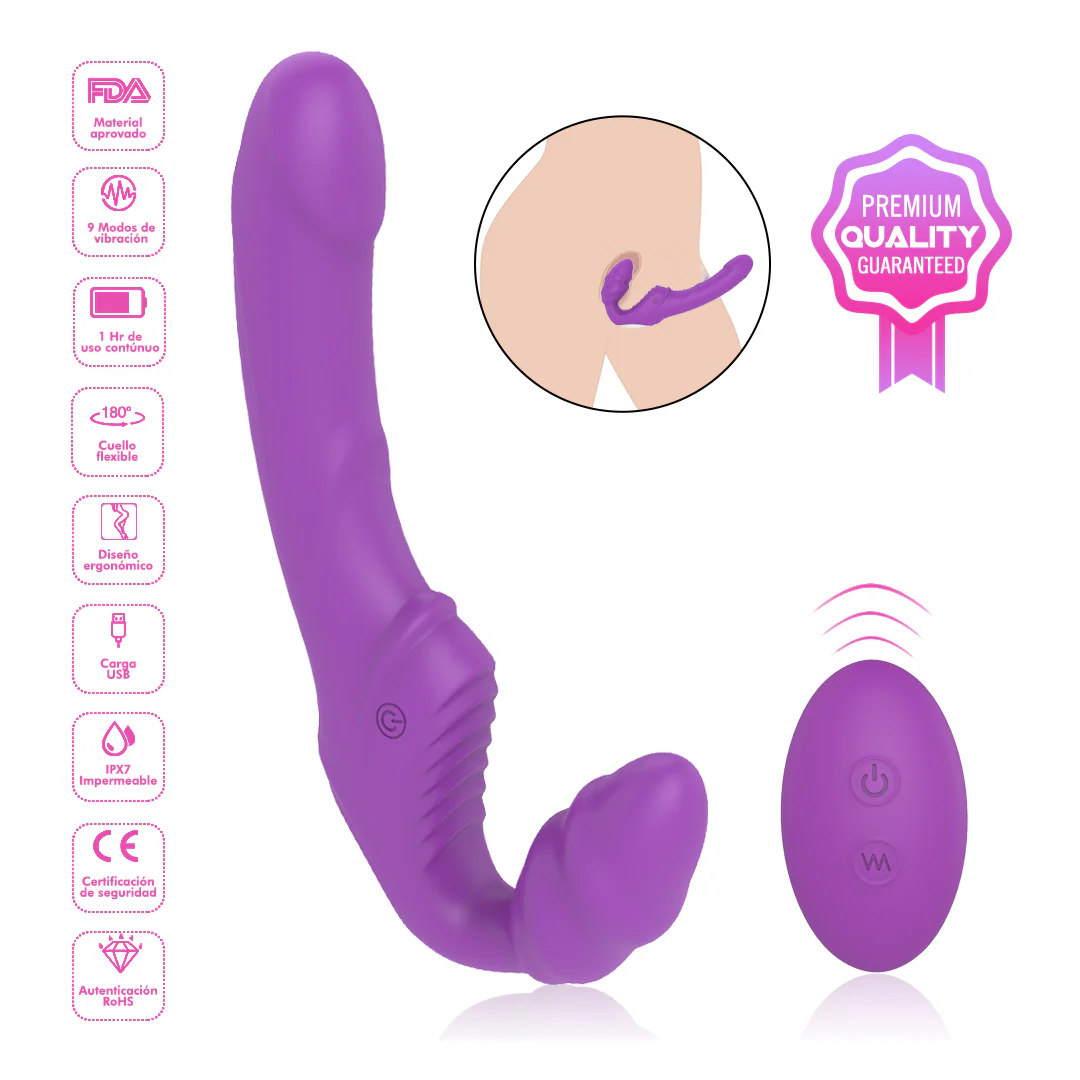 Dildo Strapless Nana Remote Control - 22 cm - Image 2