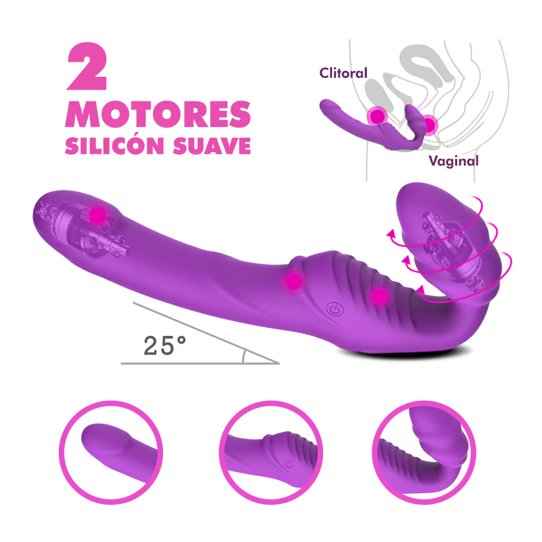 Dildo Strapless Nana Remote Control - 22 cm - Image 4