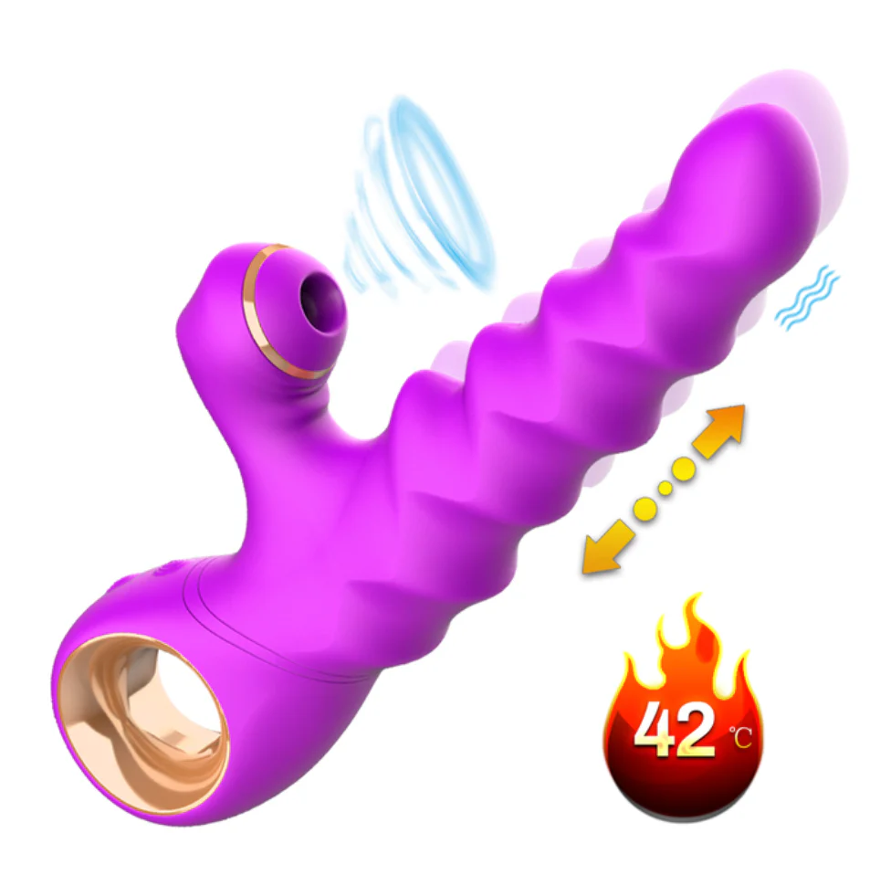 Vibrador Succionador Thrusting Swirl - Image 2