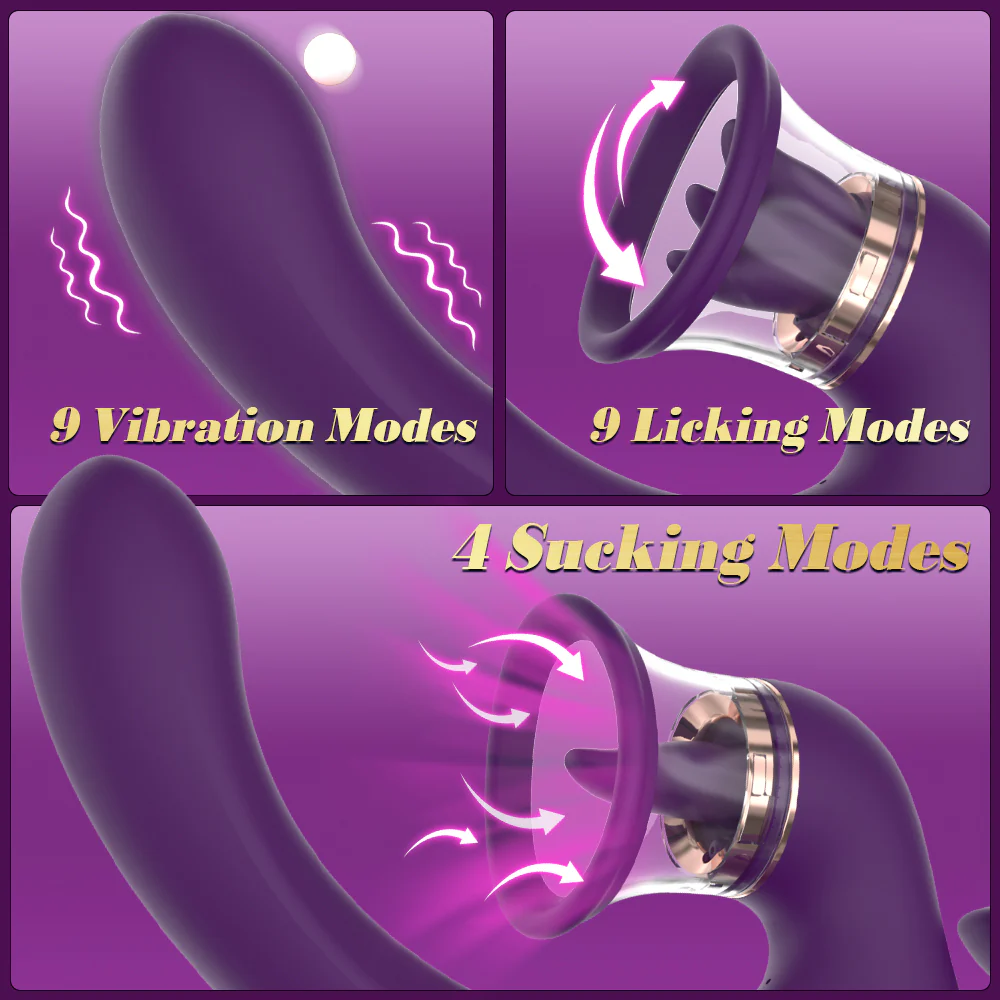 Vibrador Triple Estimulación Pump Sandra - Image 3