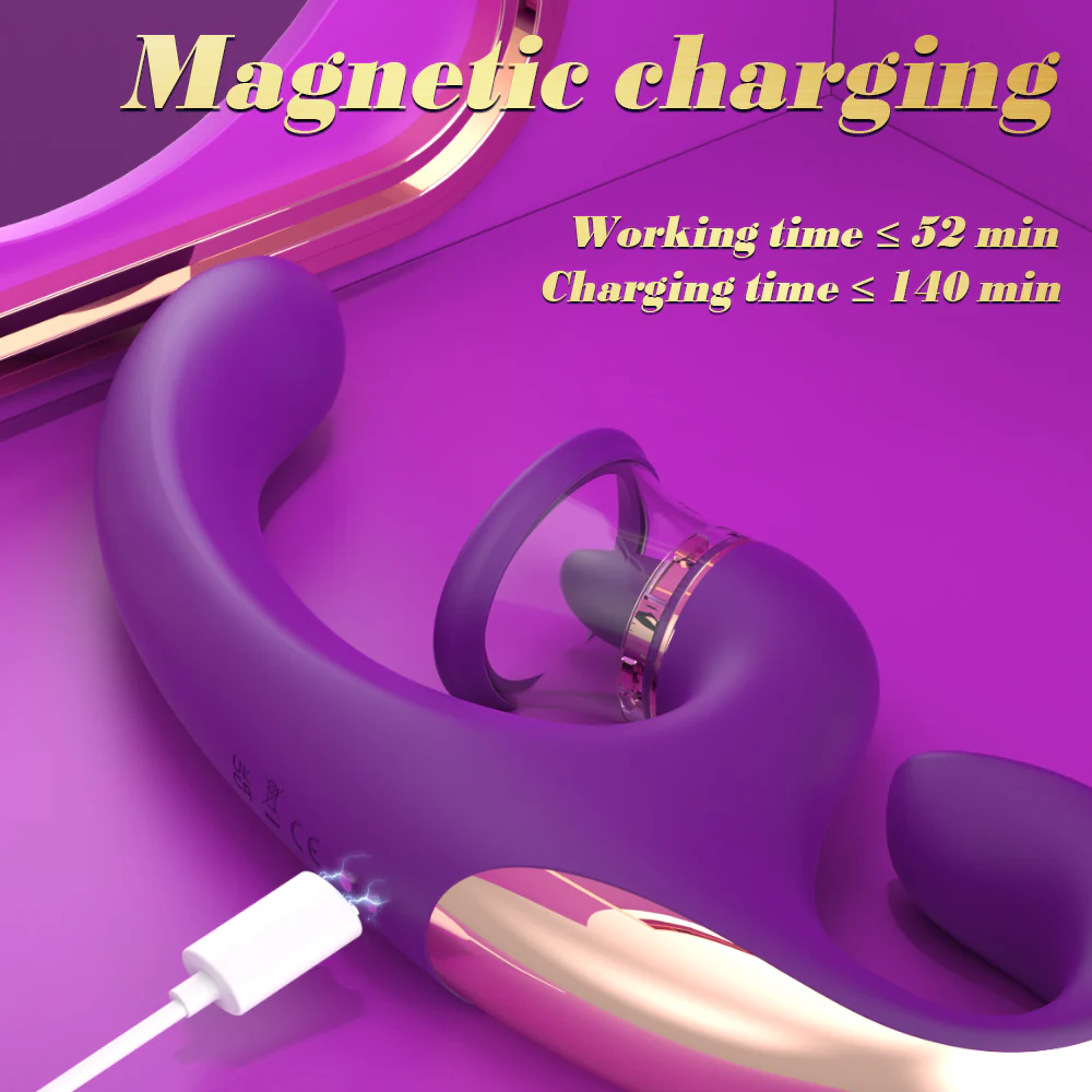 Vibrador Triple Estimulación Pump Sandra - Image 4