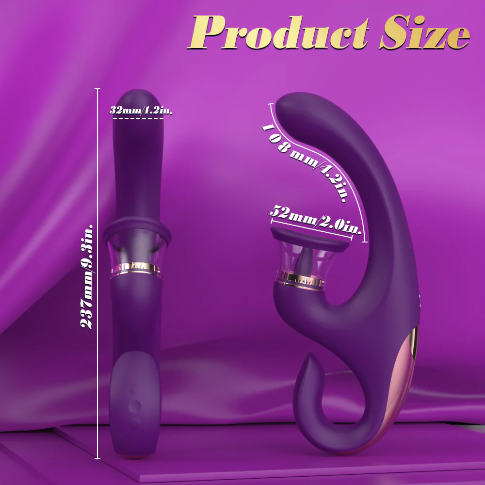 Vibrador Triple Estimulación Pump Sandra - Image 6
