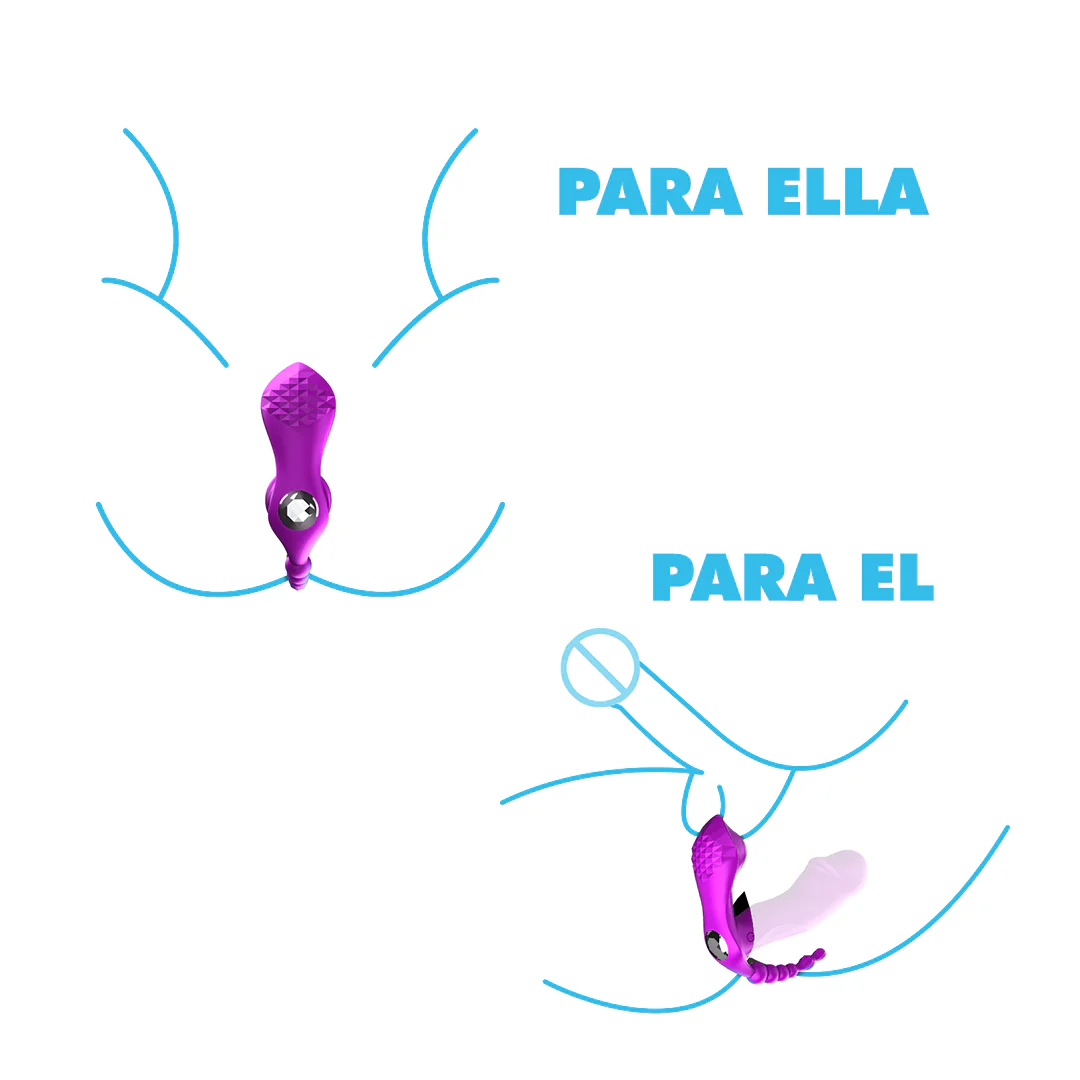 Vibrador Cute Butterfly Triple Trouble - Image 5