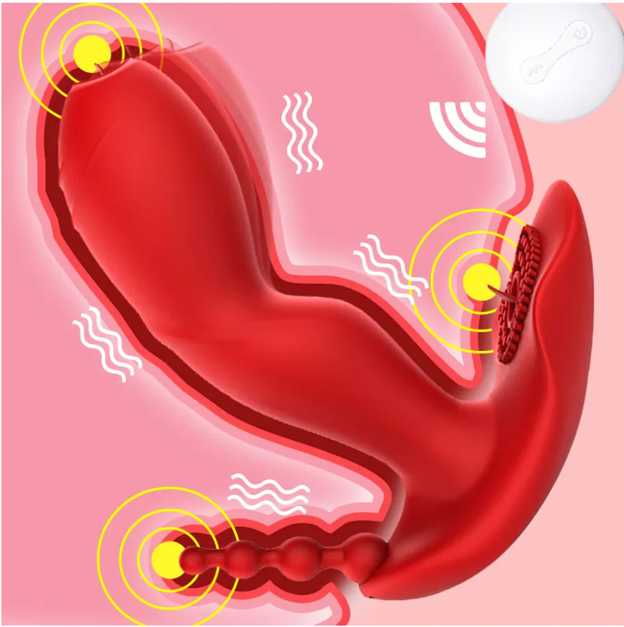 Vibrador Triple Happiness Control - Image 3