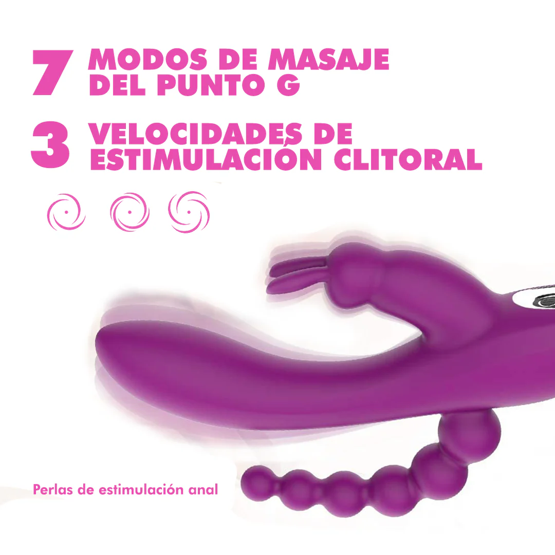Vibrador Triple Violet - Image 6