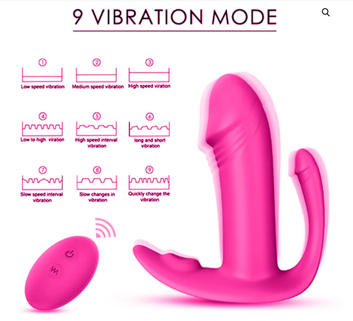 Vibrator Shasha Butterfly Plug - Image 2