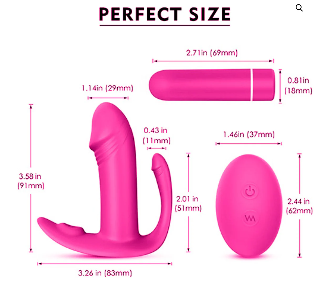 Vibrator Shasha Butterfly Plug - Image 7