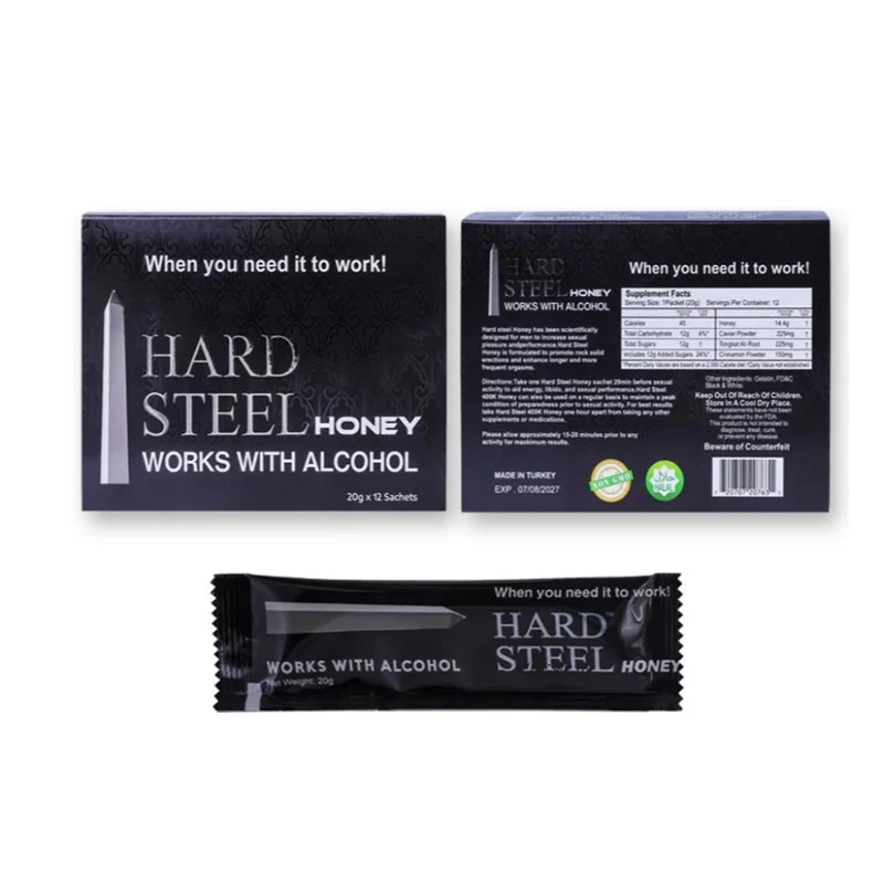 Vigorizante Hard Steel Honey